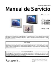 PANASONIC  TV - Mod  CT-G2180m- CT-G1460M- CT-G2185S -Chasis  GN3M.pdf