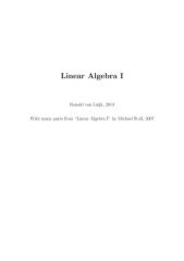 Linear Algebra I.pdf