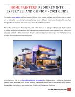 Home Painters Requirements, Expertise, And Opinion - 2024 Guide.pdf