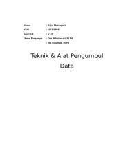 (2) teknik & alat pengumpul data.doc