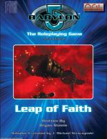 D20 - Babylon 5 RPG - 2nd Edition - Leap of Faith.pdf