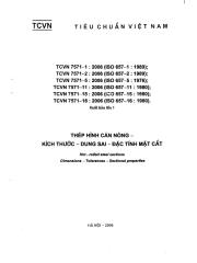 TCVN 7571-2006 Thep hinh can nong Kich thuoc dung sai dac tinh mat cat.pdf